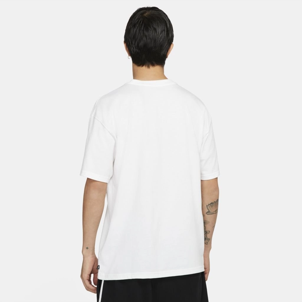 Camiseta Nike Sb Logo Skate - masculino - branco e preto