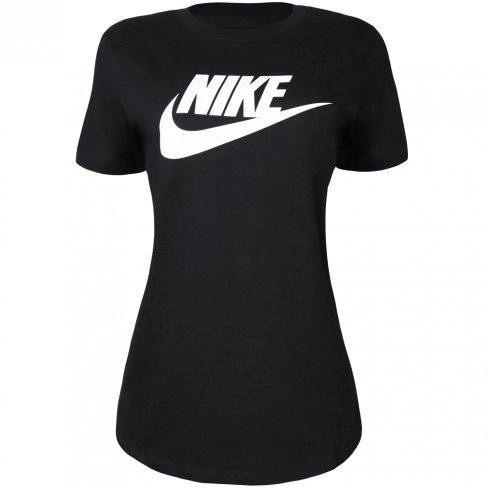Camiseta Nike Sportswear Essencial - feminino - preto e branco