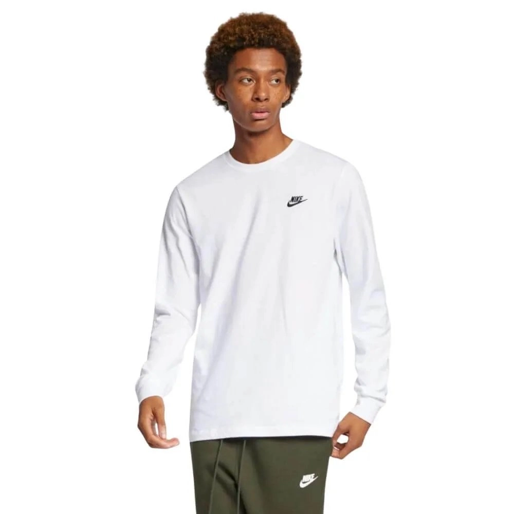 Camiseta Nike Sportswear manga longa - masculino - branco