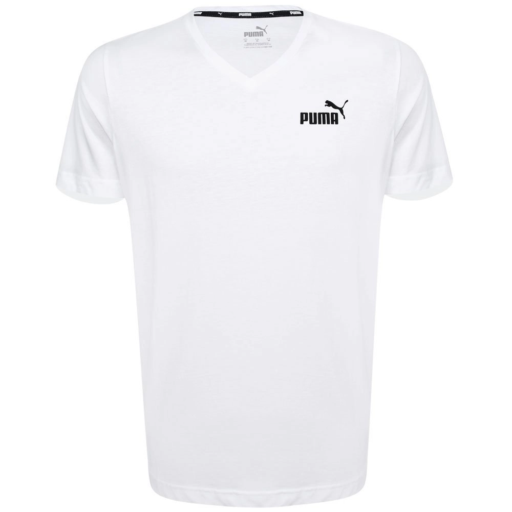 Camiseta Puma Essentials - masculino - branco