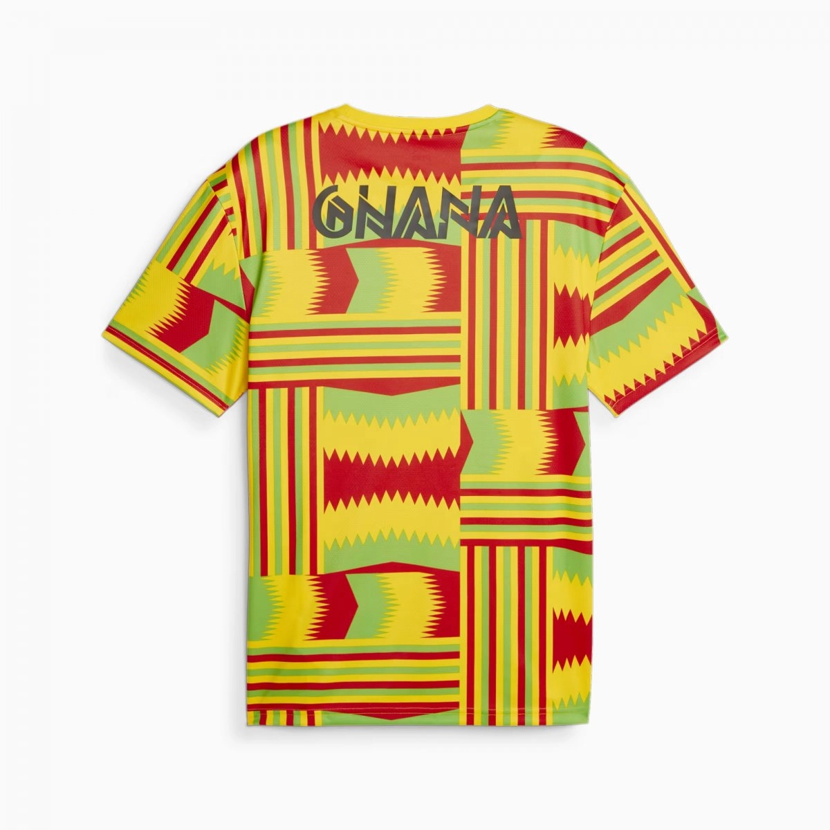 Camiseta Puma Gana Ftbculture - masculino - amarelo e verde