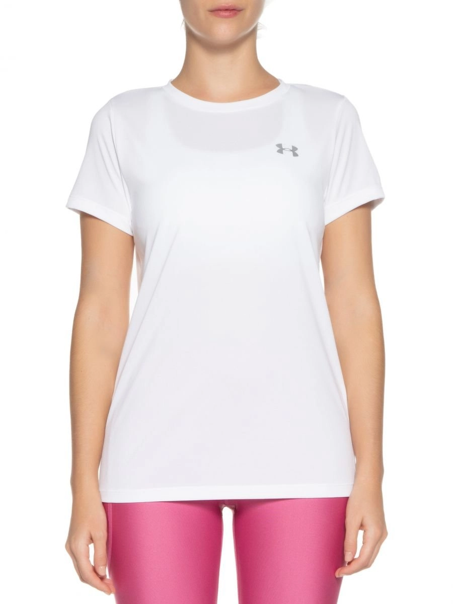 Camiseta Under Armour Tech Ssc Solid - feminino - branco