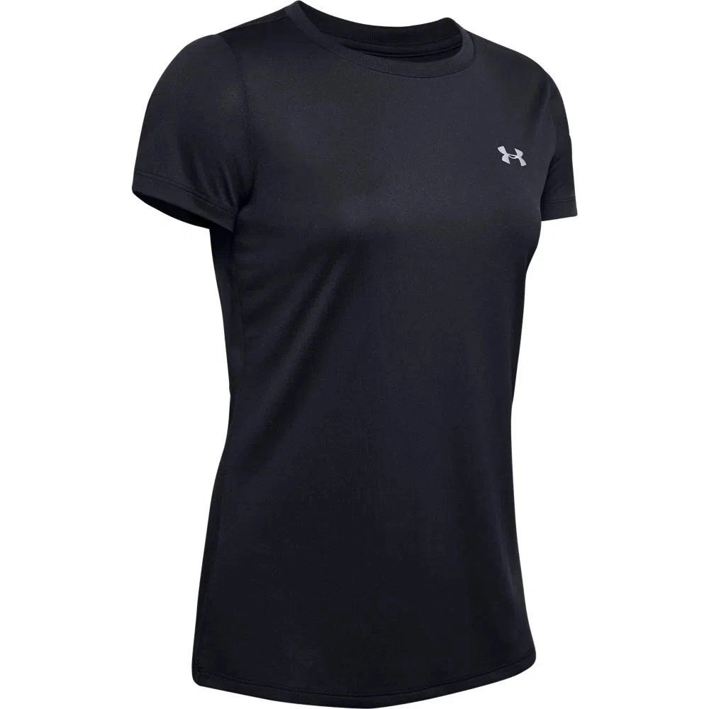 Camiseta Under Armour Tech Ssc Solid - feminino - preto