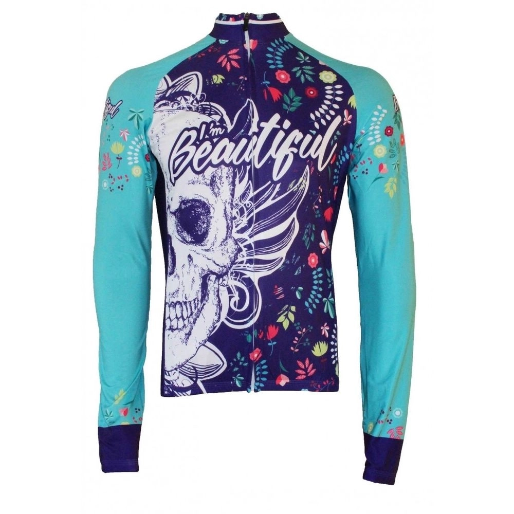 Casaco Ert Ciclismo - feminino - azul e roxo