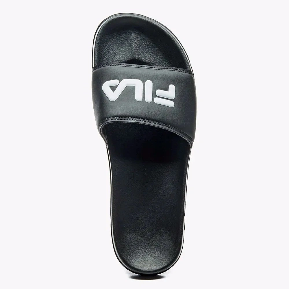 Chinelo Fila Drifter Basic - unissex - preto e branco