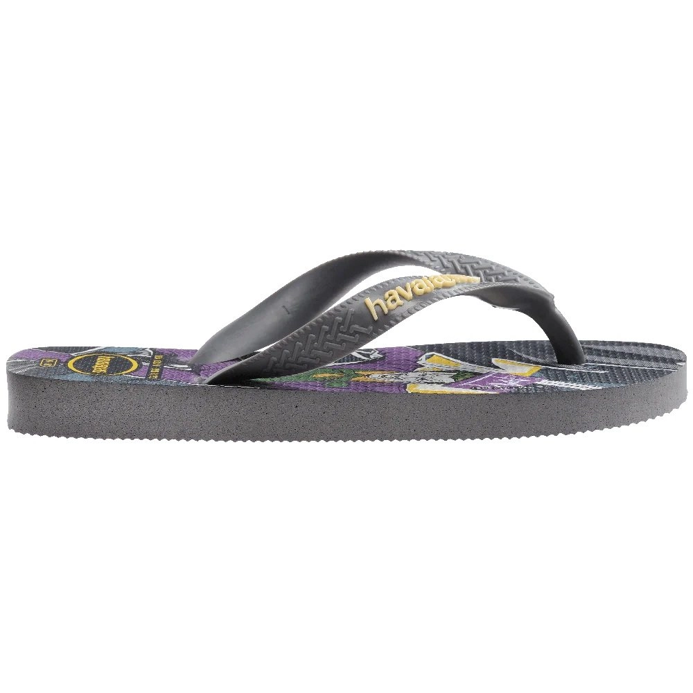 Chinelo Havaianas Hero Dc infantil - unissex - estampado