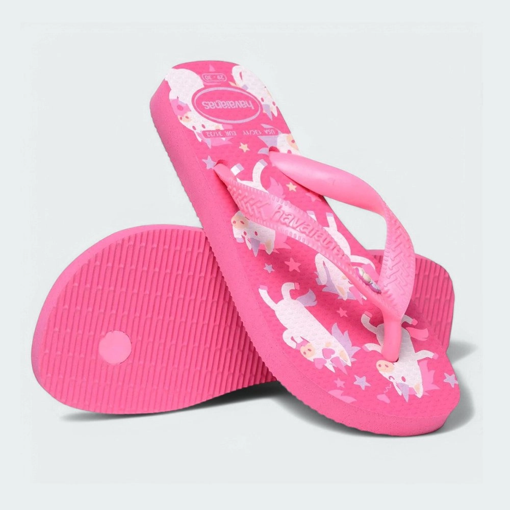 Chinelo Havaianas Kids Fantasy Fc infantil - feminino - rosa