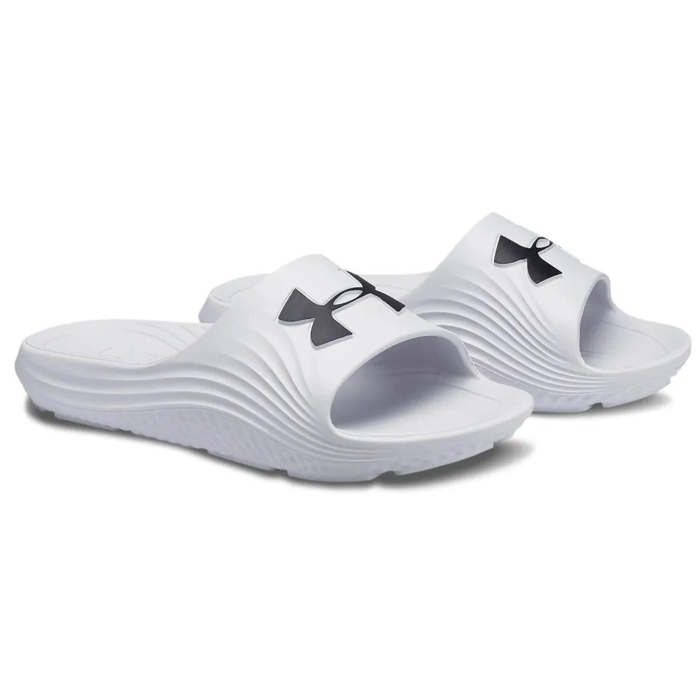 Chinelo Under Armour Core 2 - unissex - branco e preto