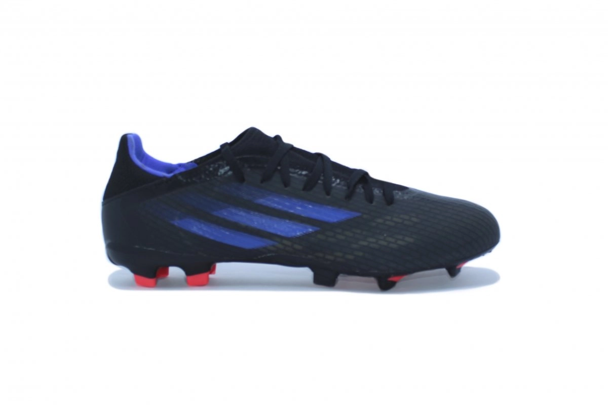 Chuteira campo Adidas X Speedflow.3 - unissex - preto e roxo
