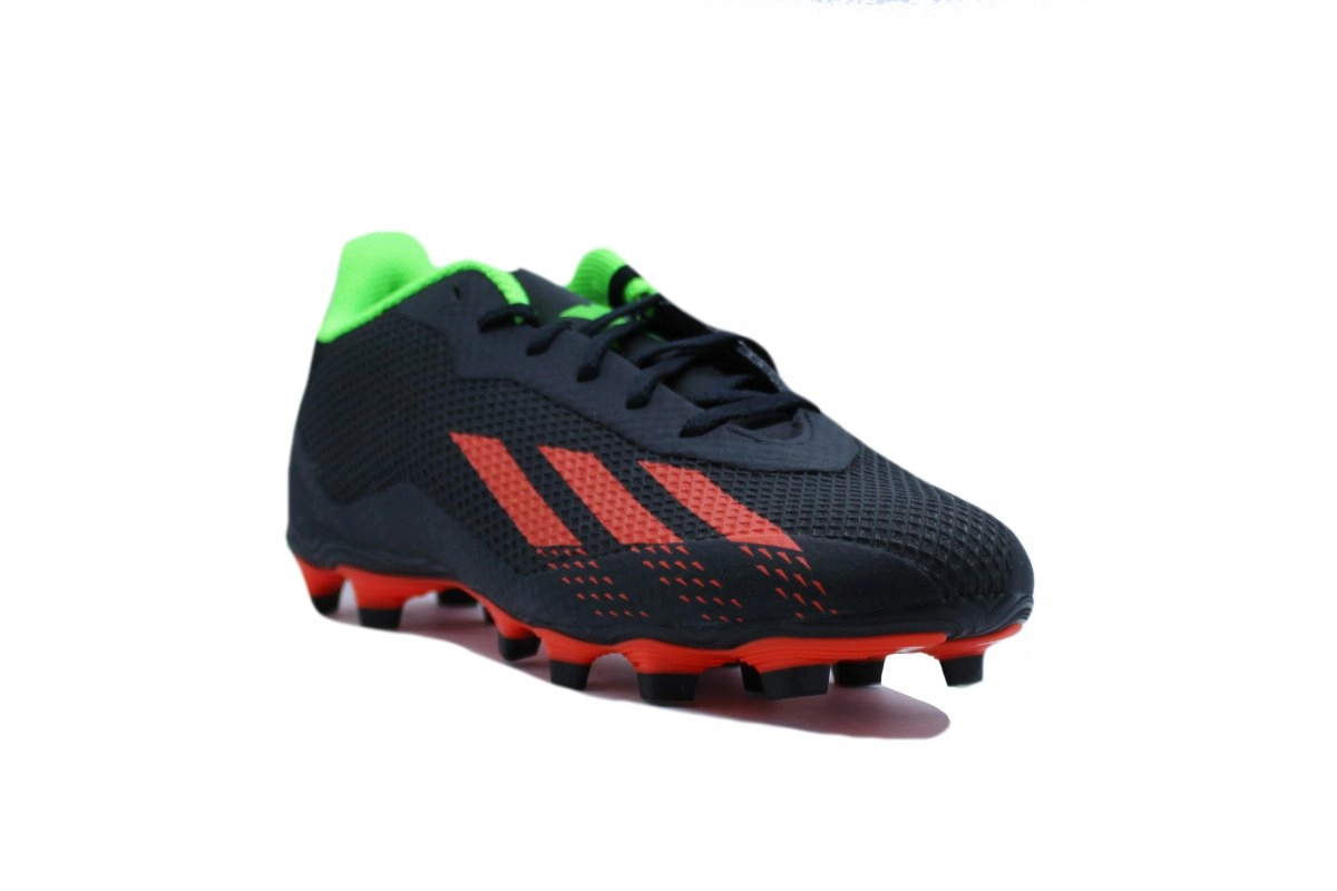 Chuteira campo Adidas X Speedportal.4 - unissex - preto e vermelho