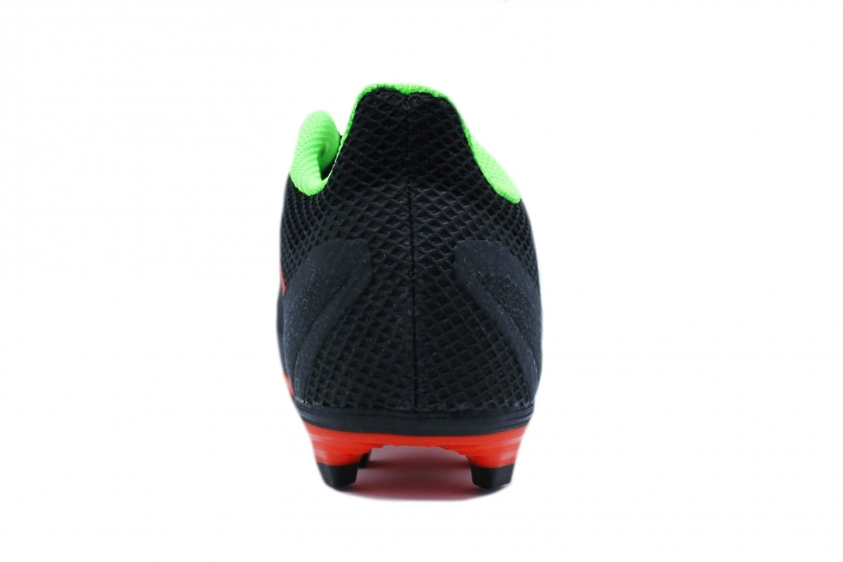 Chuteira campo Adidas X Speedportal.4 - unissex - preto e vermelho