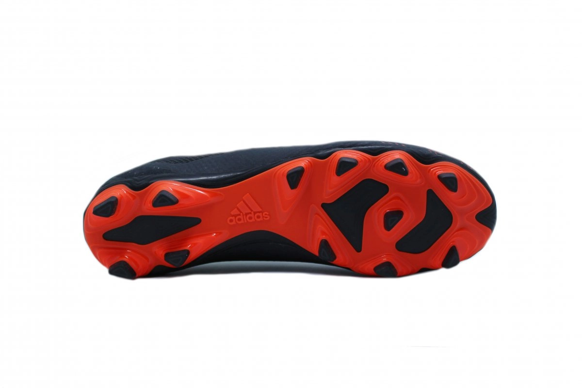 Chuteira campo Adidas X Speedportal.4 - unissex - preto e vermelho