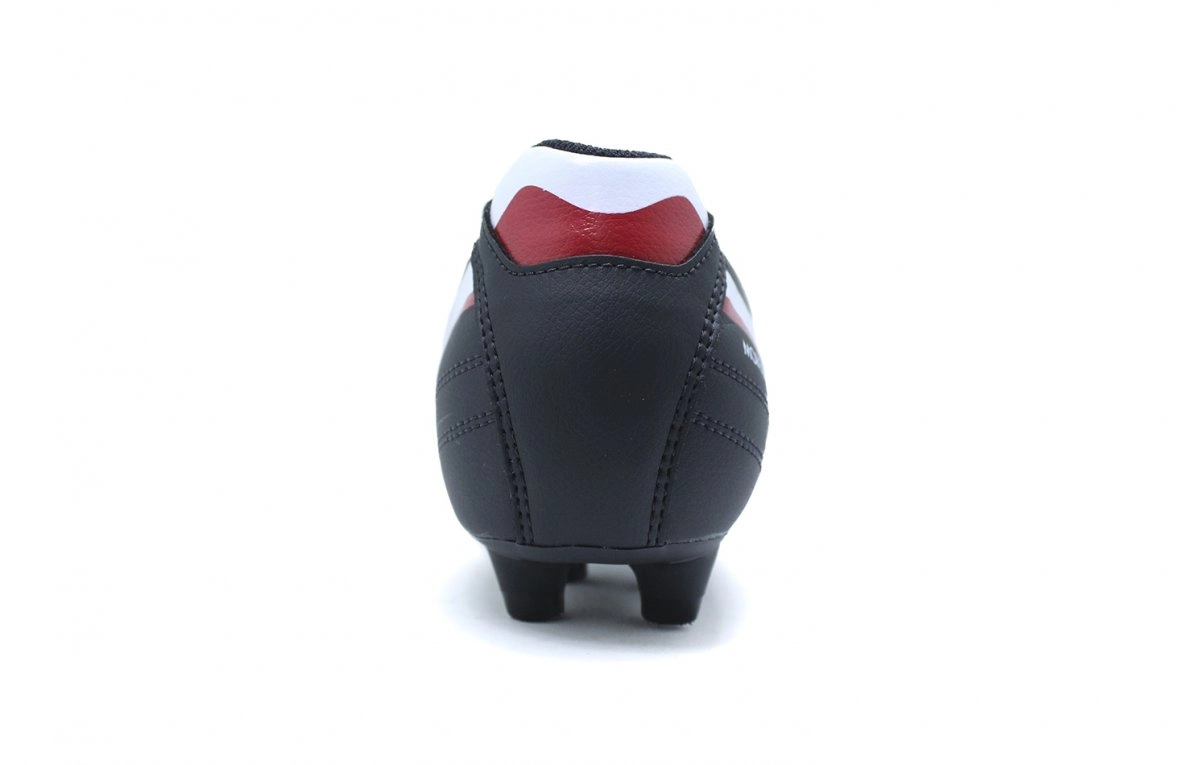 Chuteira campo Mizuno Morelia Club - unissex - preto e branco