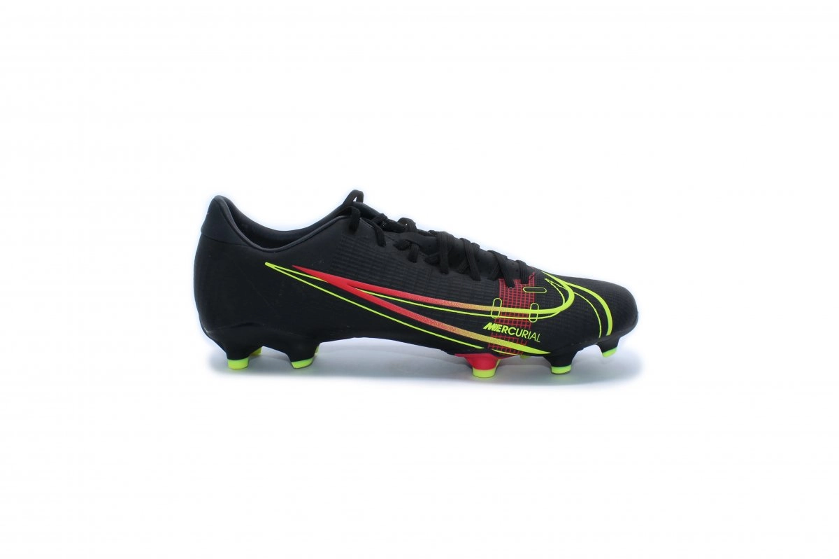 Chuteira campo Nike Mercurial Vapor 14 Academy - unissex - preto e verde