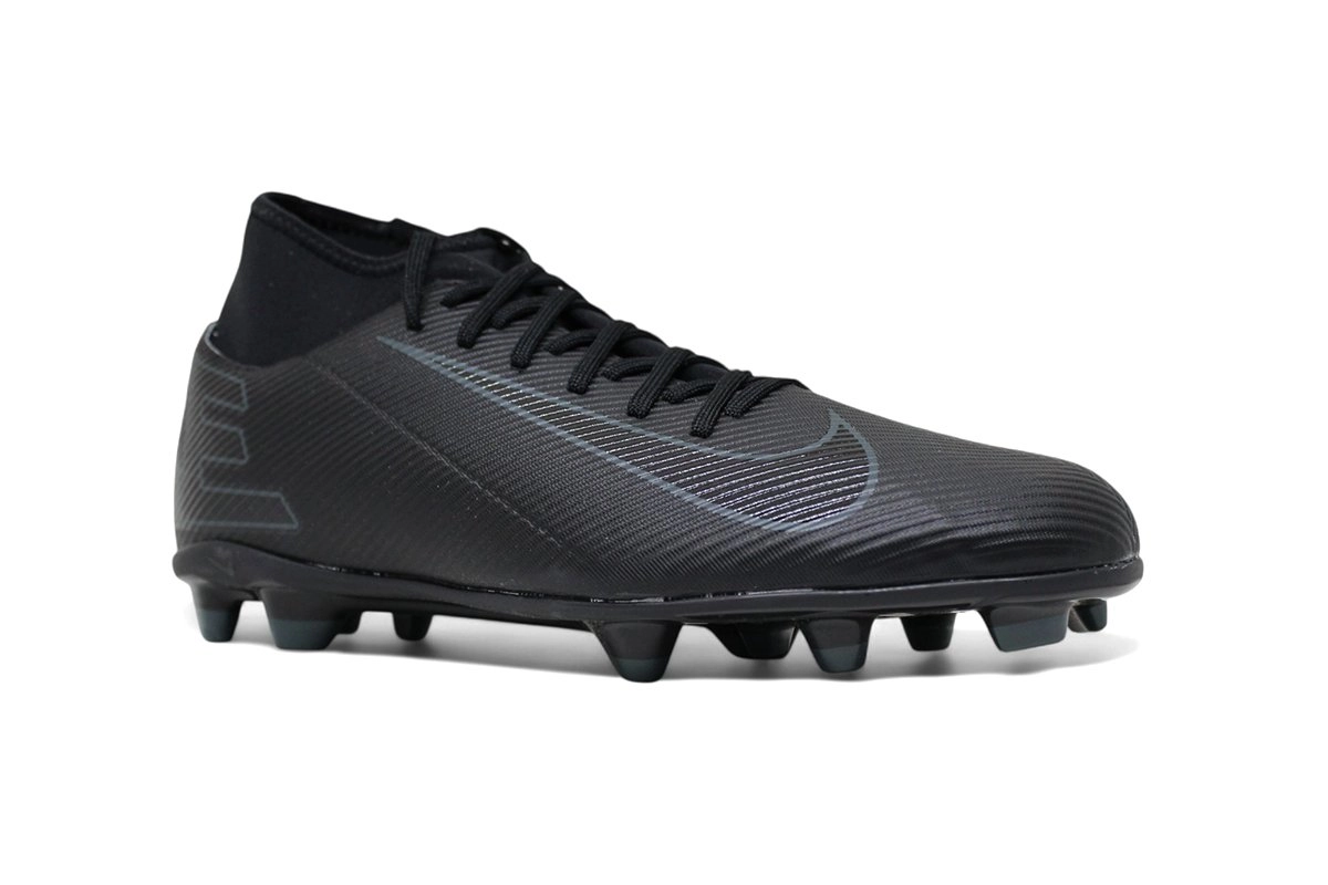 Chuteira campo Nike Superfly 10 Club - unissex - preto