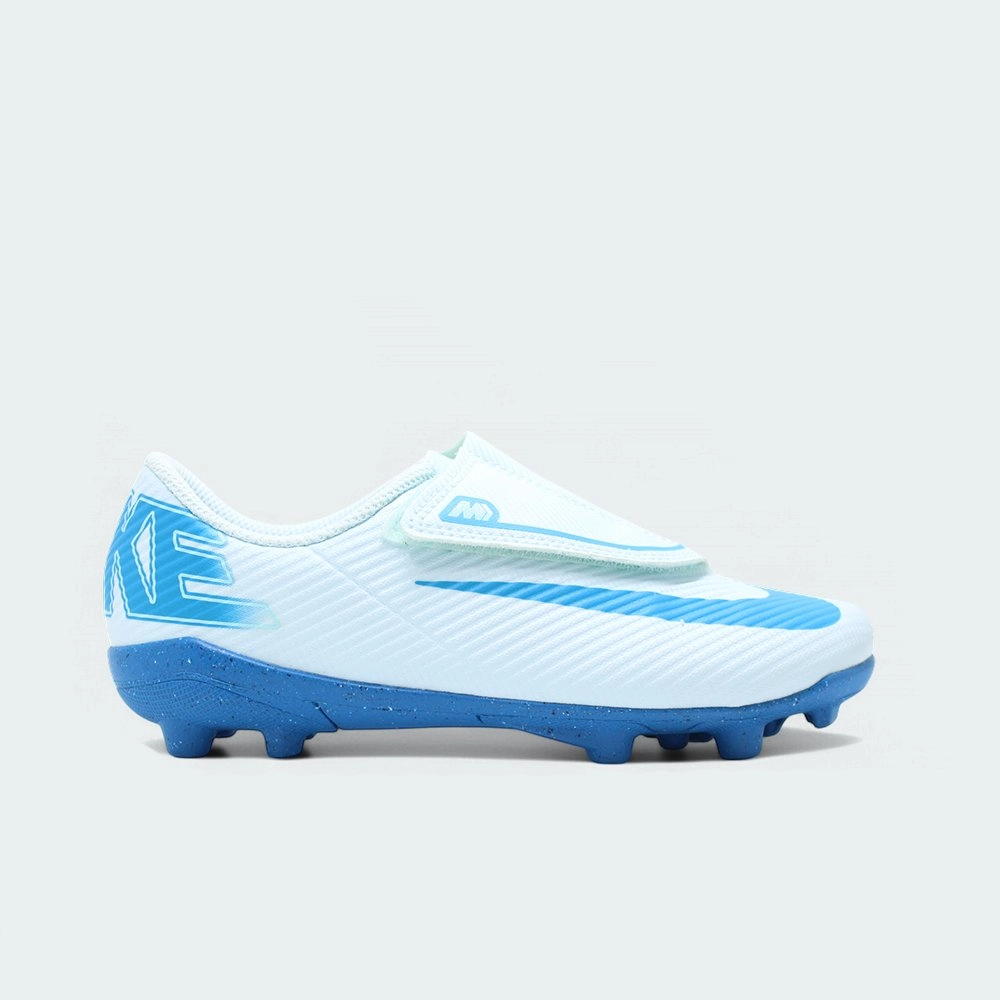 Chuteira campo Nike Vapor 16 Club infantil - unissex - azul claro
