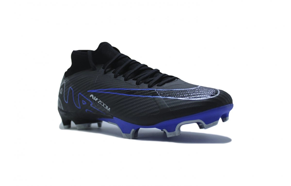 Chuteira campo Nike Zoom Superfly 9 - unissex - preto e azul