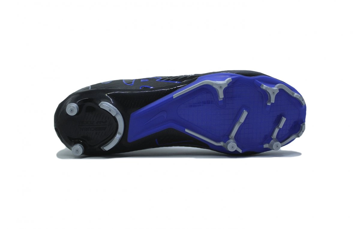 Chuteira campo Nike Zoom Superfly 9 - unissex - preto e azul