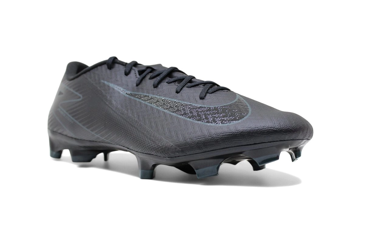 Chuteira campo Nike Zoom Vapor 16 Academy - masculino - preto e azul marinho