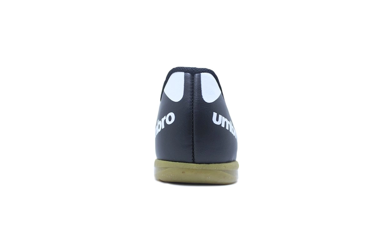 Chuteira futsal/indoor Umbro Class 2.2 infantil - unissex - preto e branco