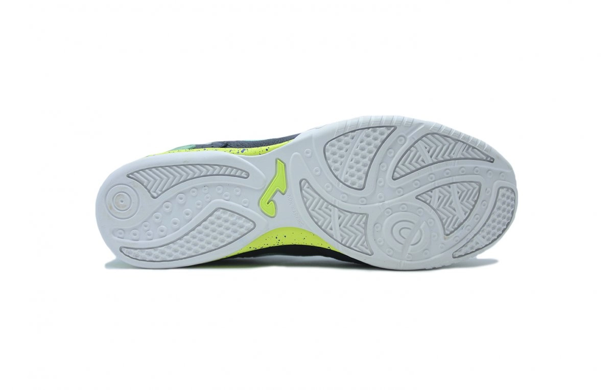 Chuteira futsal Joma Top Flex - unissex - azul marinho e verde