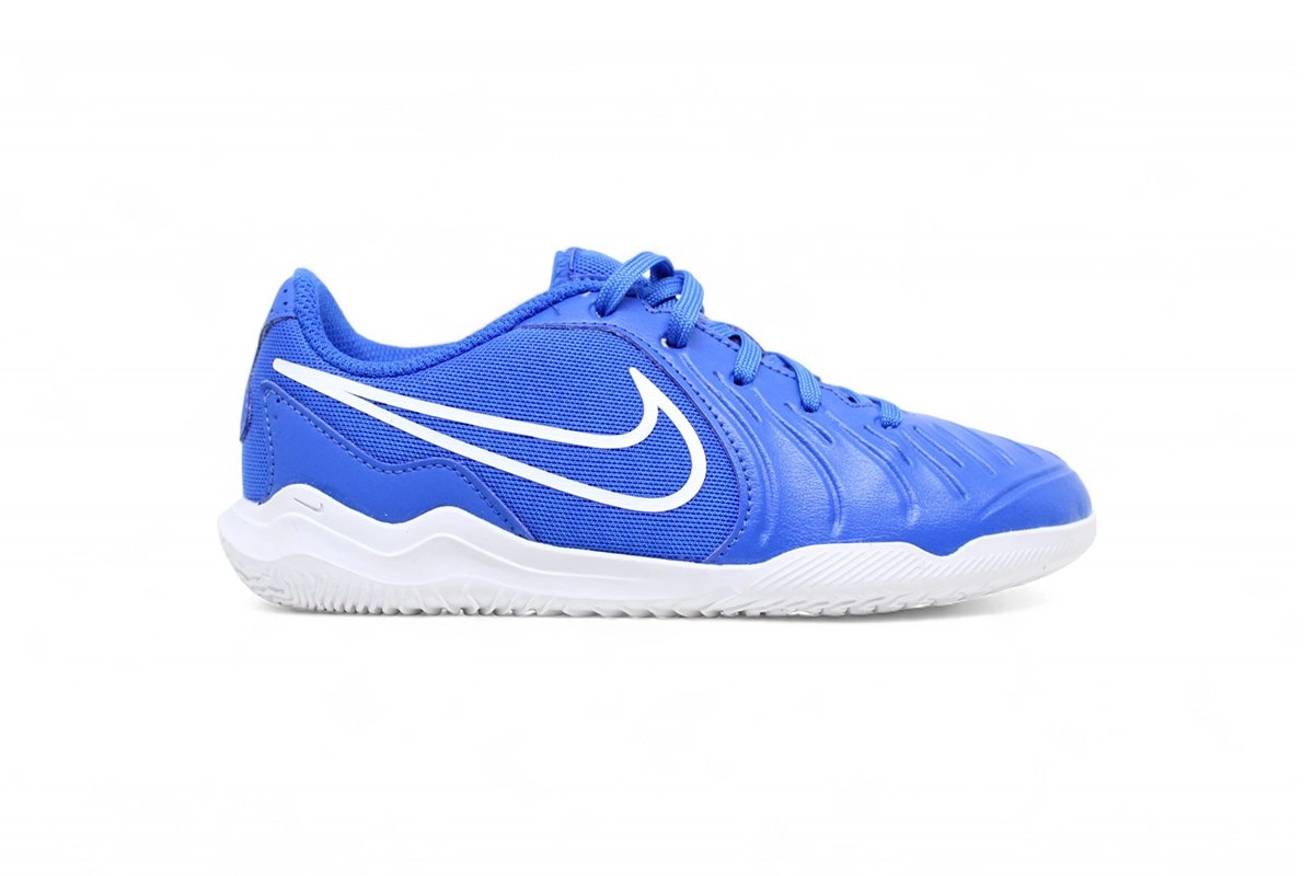 Chuteira futsal Nike Jr Legend 10 Club Ic infantil - unissex - azul e branco