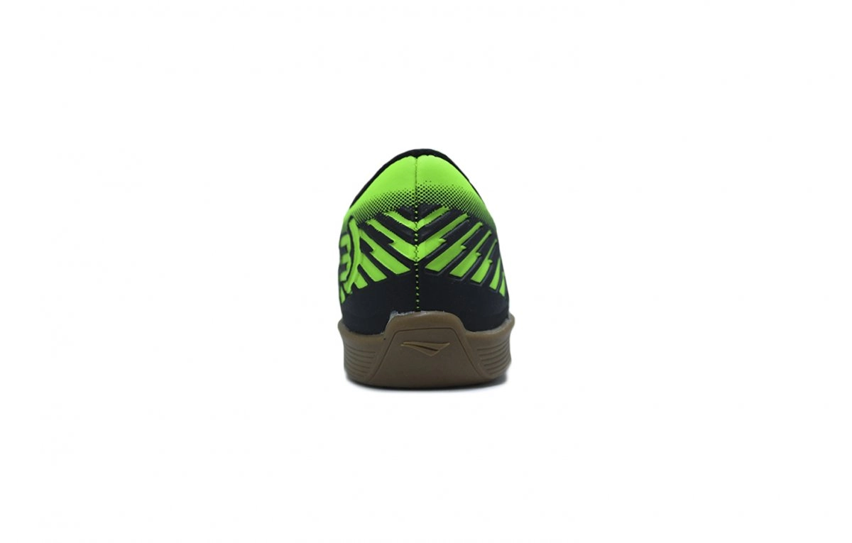 Chuteira futsal Penalty Bravo Y 3.0 infantil - unissex - verde e preto