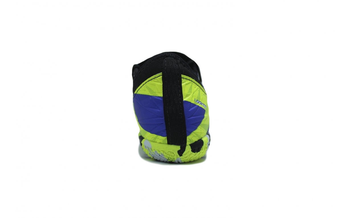 Chuteira futsal Penalty Rx Locker Kids infantil - unissex - azul e amarelo
