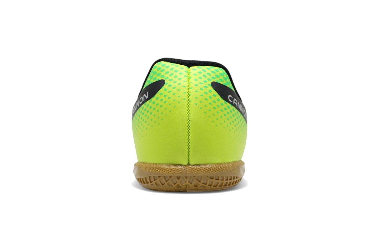 Chuteira Futsal Umbro Cannon Juvenil - unissex - verde e preto