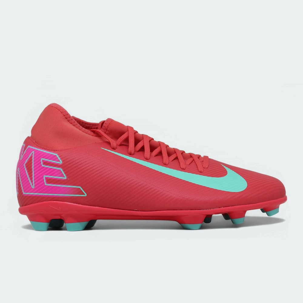 Chuteira Nike campo Mercurial Superfly 10 Club Fg - unissex - laranja e verde