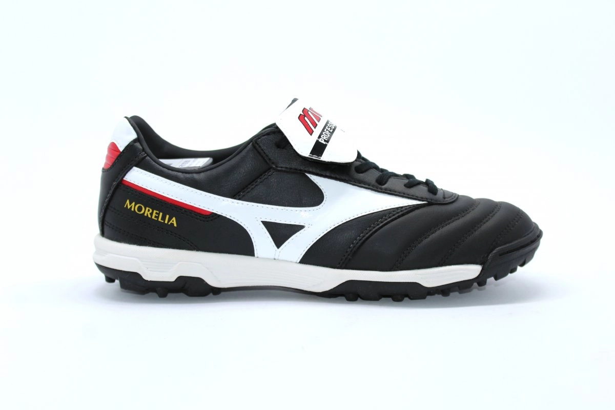 Chuteira Society Mizuno Morelia Elite As II Pro - unissex - preto e branco