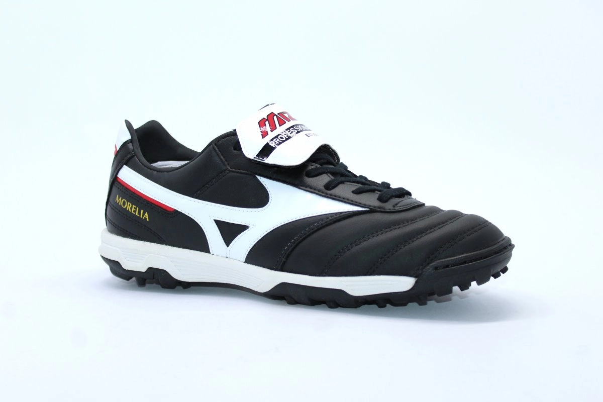 Chuteira Society Mizuno Morelia Elite As II Pro - unissex - preto e branco