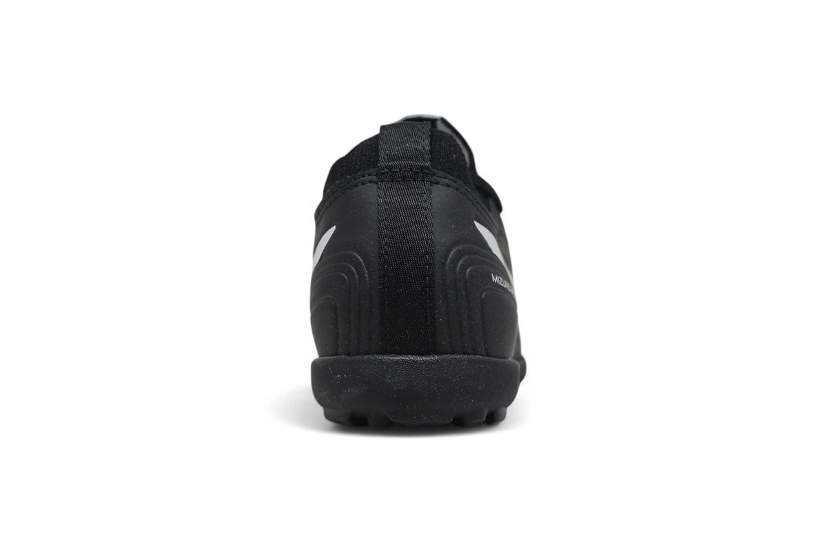 Chuteira society Mizuno Regent Jr infantil - unissex - preto e branco
