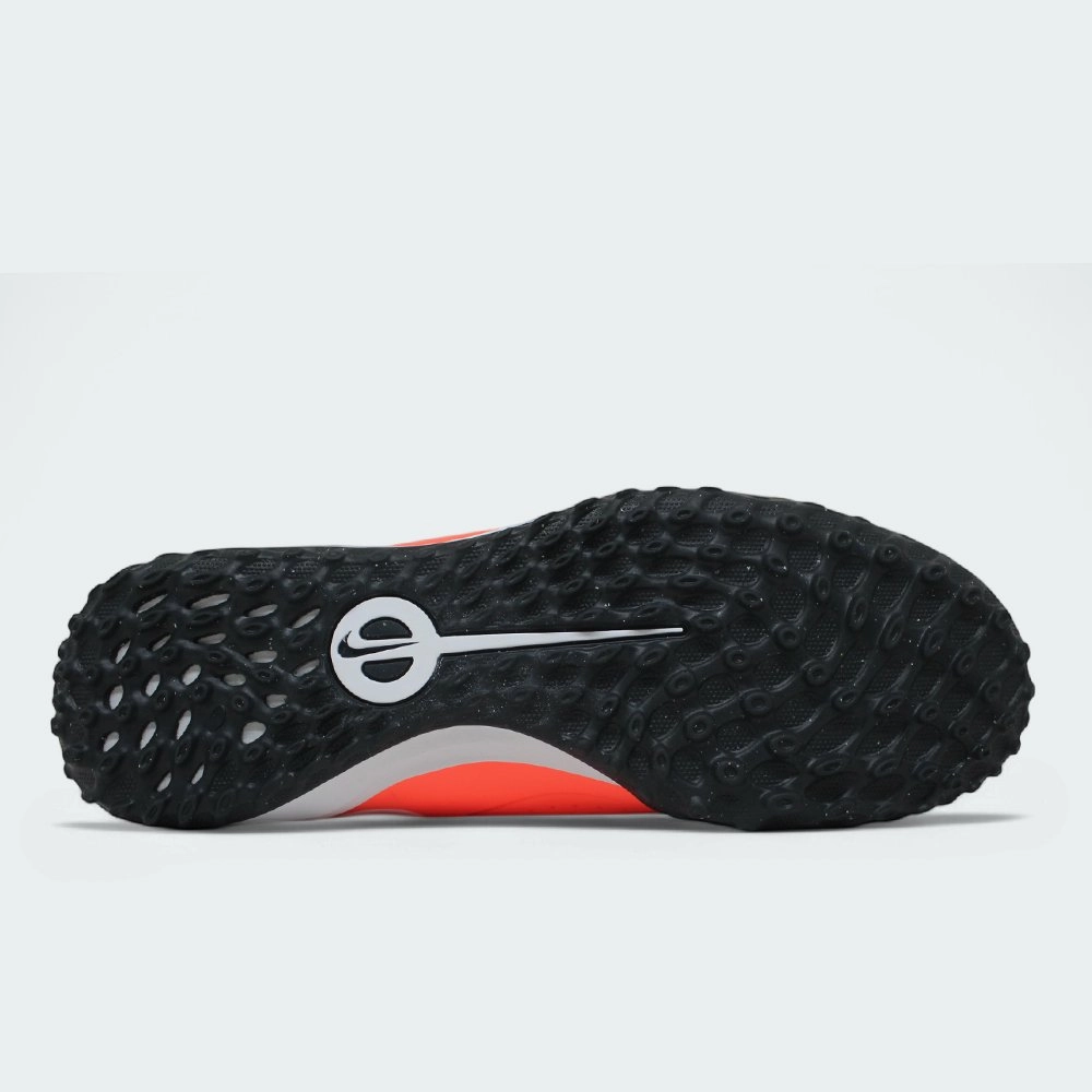 Chuteira society Nike Tiempo Legend 10 Academy - unissex - laranja e branco