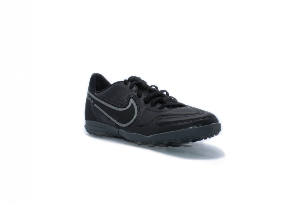 Chuteira Society Nike Tiempo Legend 9 Club - unissex - preto e chumbo
