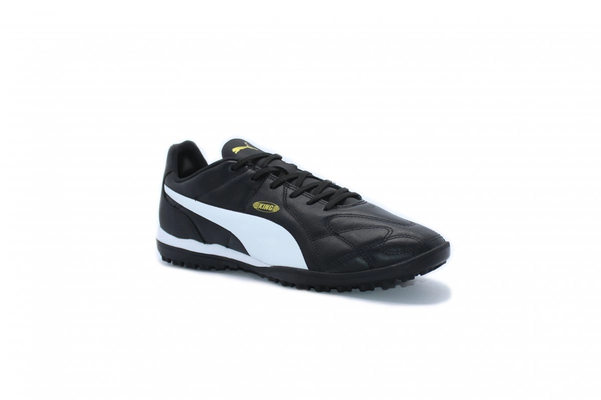 Chuteira Society Puma King TT BDP - unissex - preto