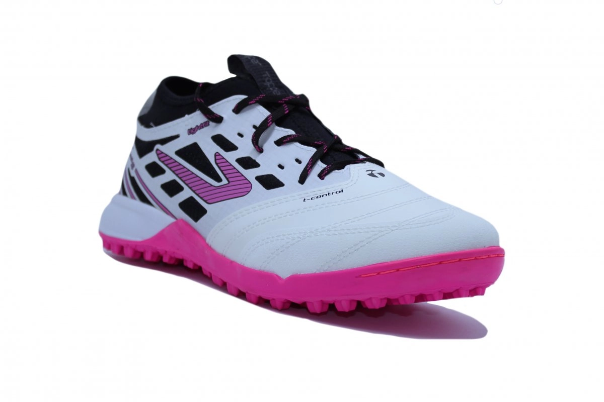 Chuteira Society Topper Falcao Td - unissex - branco e preto