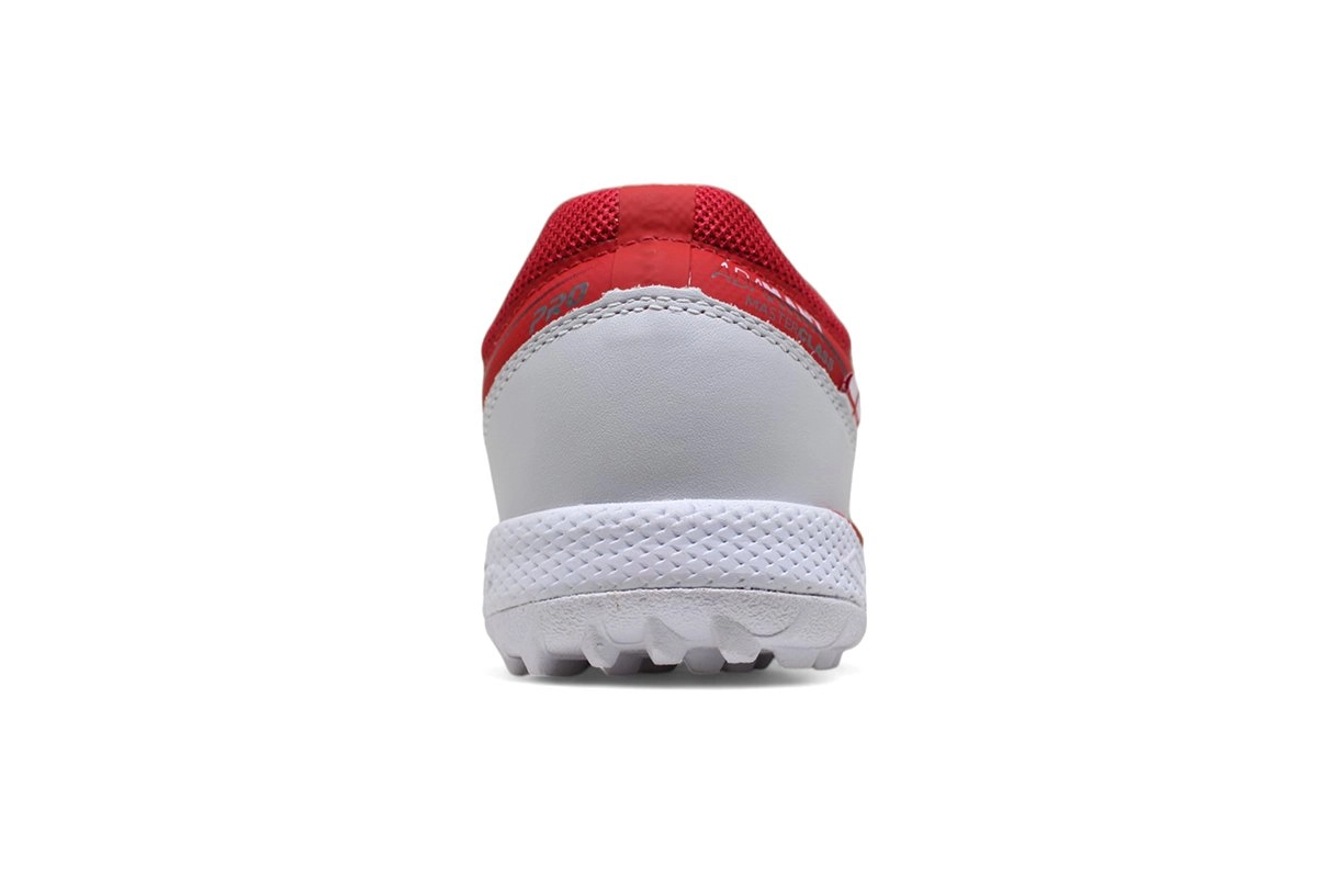 Chuteira Society Umbro Adamant Master Class Pro Bump - unissex - branco e vermelho
