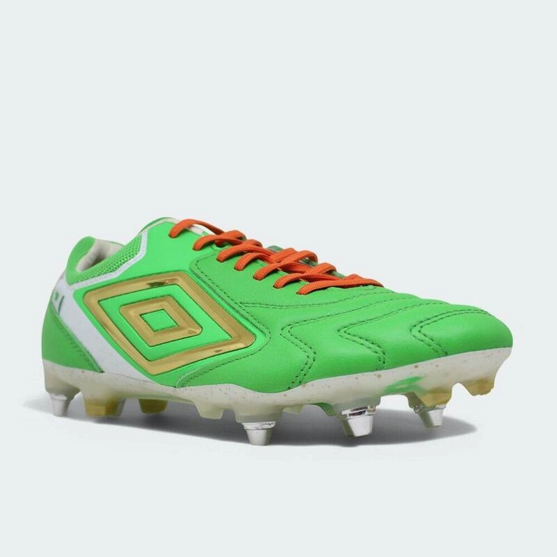 Chuteira Umbro Campo Adamant Master Class Pro Sg Stp - unissex - verde