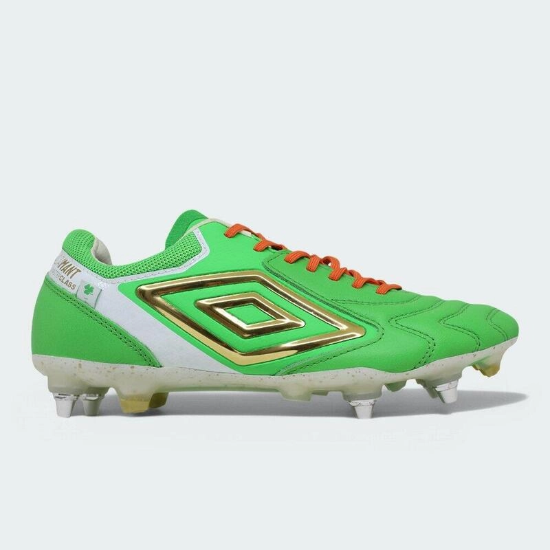 Chuteira Umbro Campo Adamant Master Class Pro Sg Stp - unissex - verde