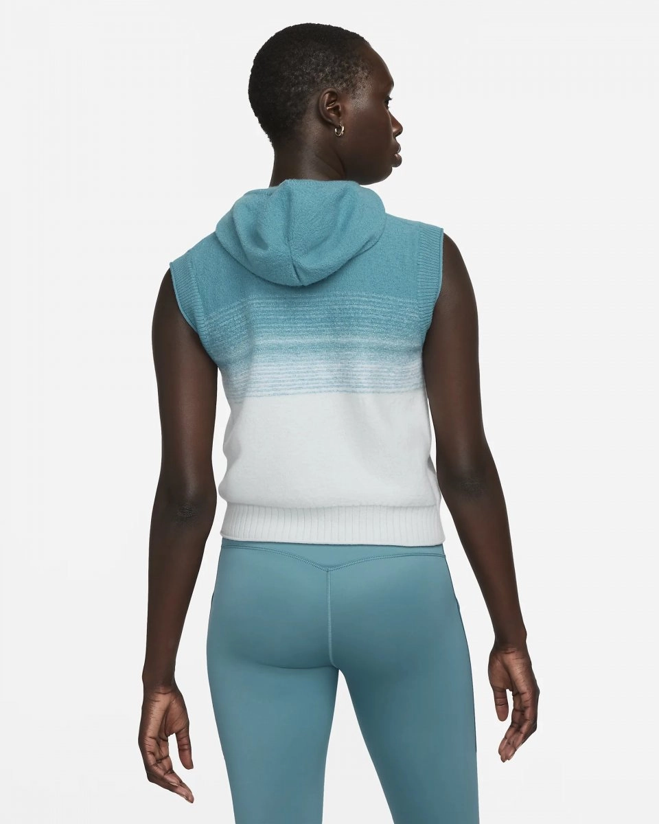 Colete Nike Dri-FIT Advance Run Division - feminino - azul e cinza