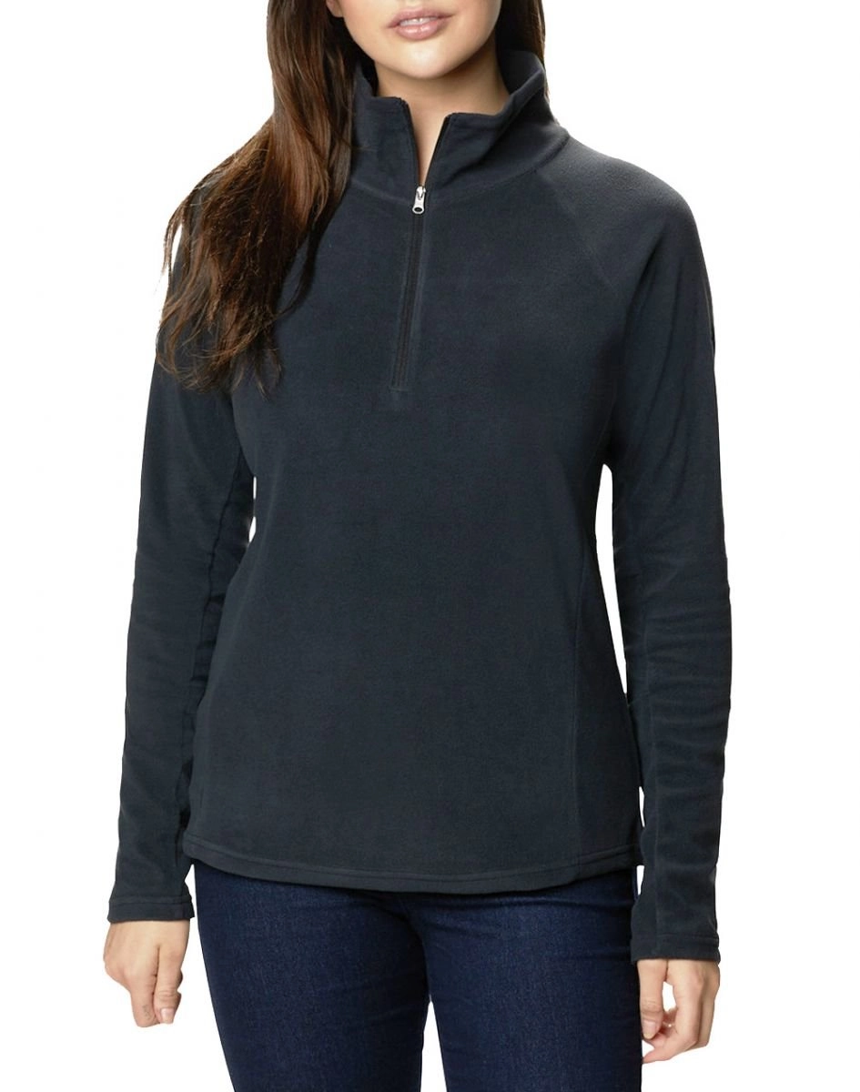 Fleece Columbia Glacial IV - feminino - preto e cinza