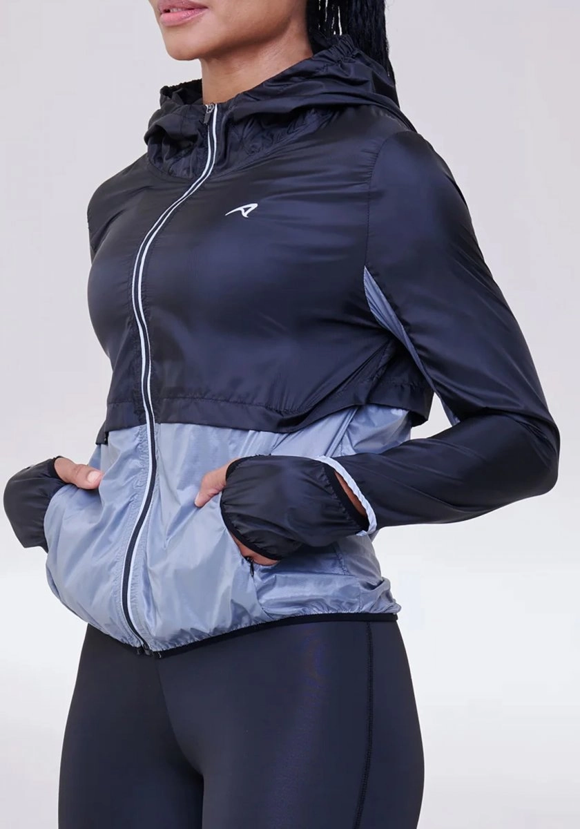 Jaqueta Authen Resistente A Agua - feminino - preto