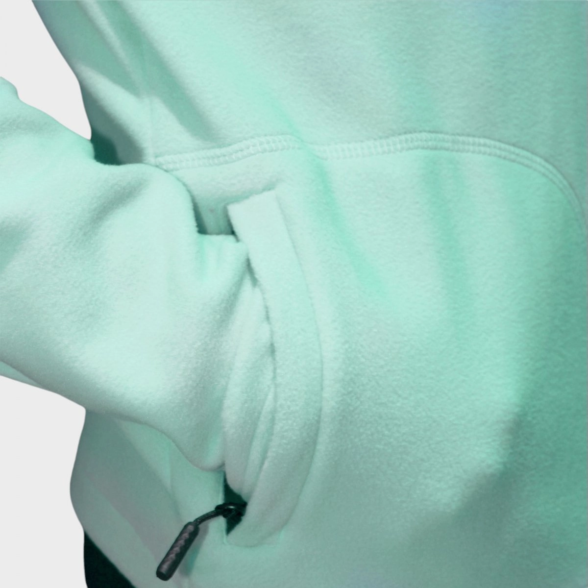 Jaqueta Bull Terrier Bolsos E Ziper Fleece - masculino - verde agua