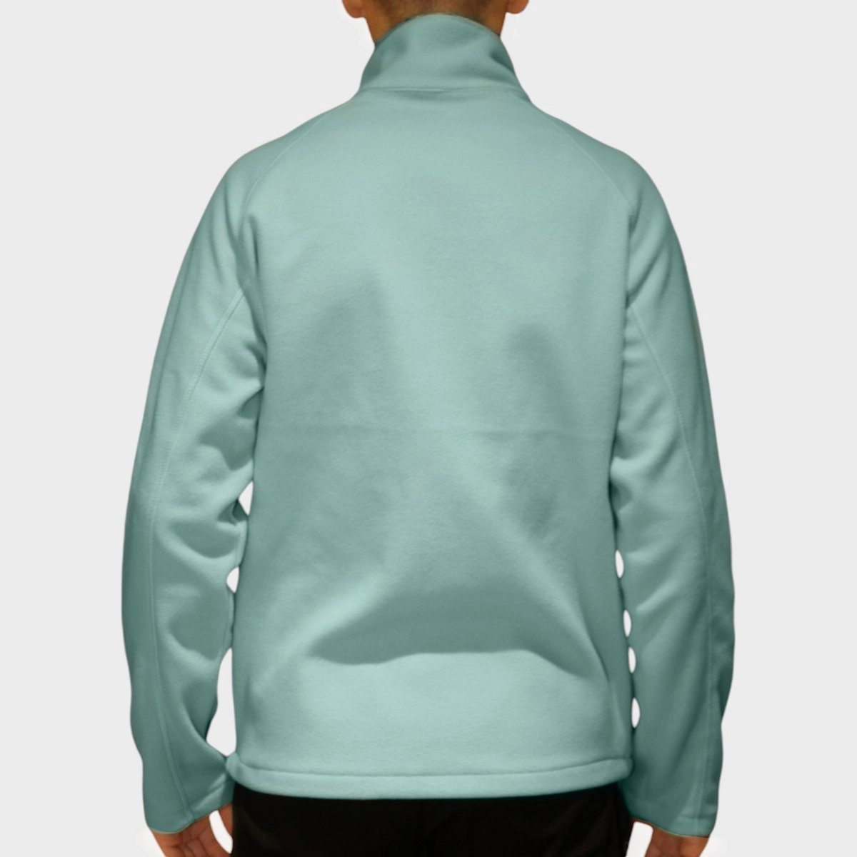 Jaqueta Bull Terrier Bolsos E Ziper Fleece - masculino - verde agua