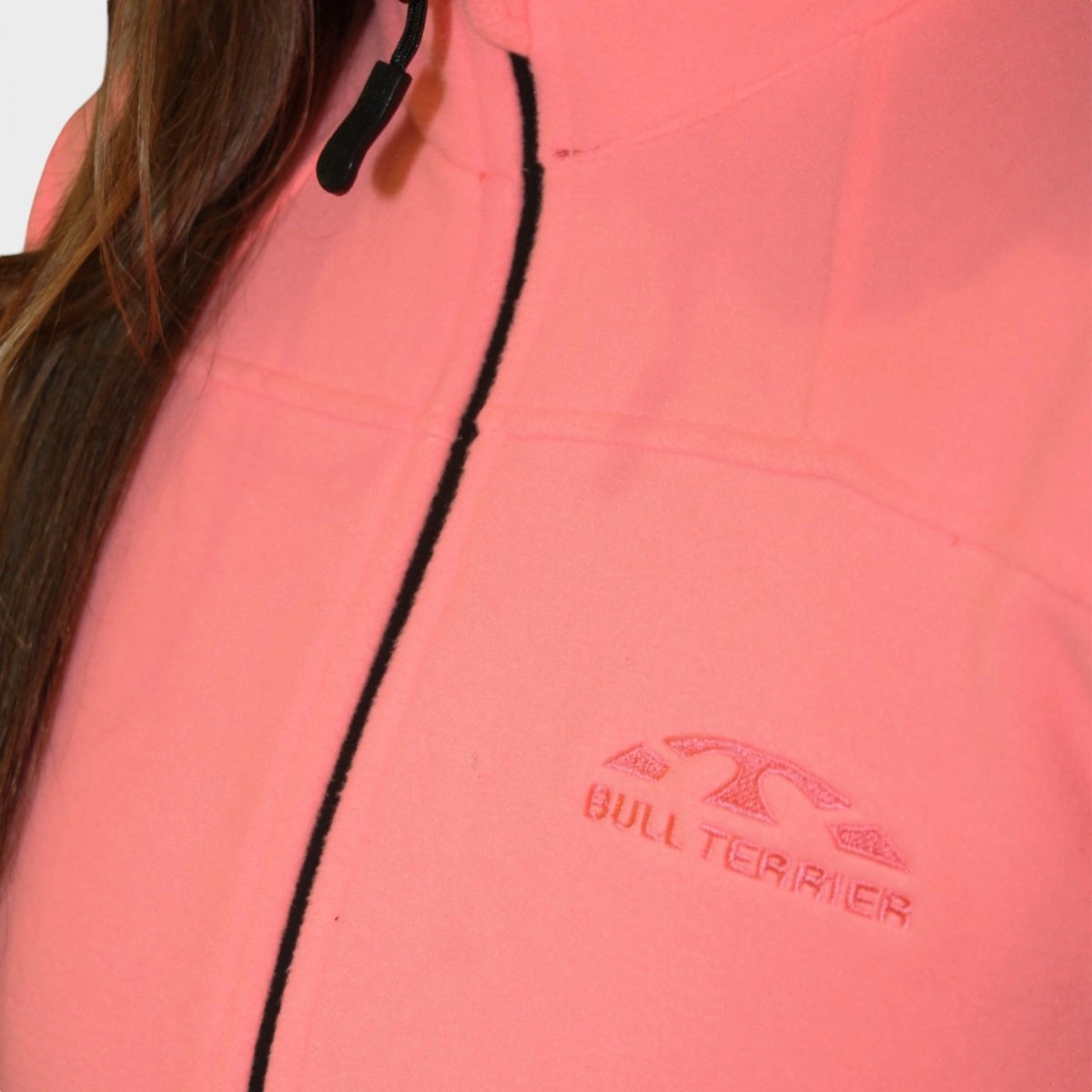 Jaqueta Bull Terrier Fleece - feminino - rosa pink