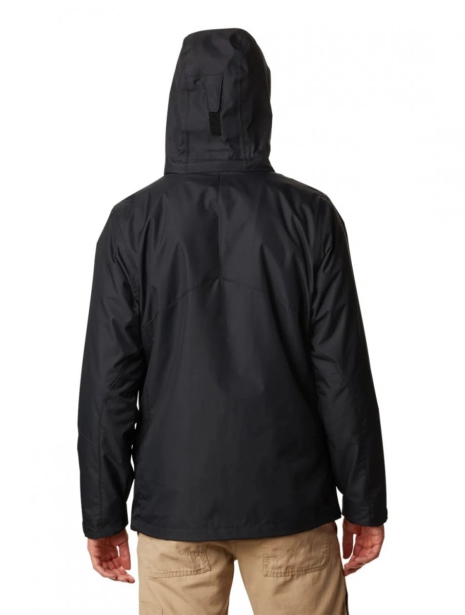 Jaqueta Columbia Bugaboo II Fleece Interchange - masculino - preto e cinza