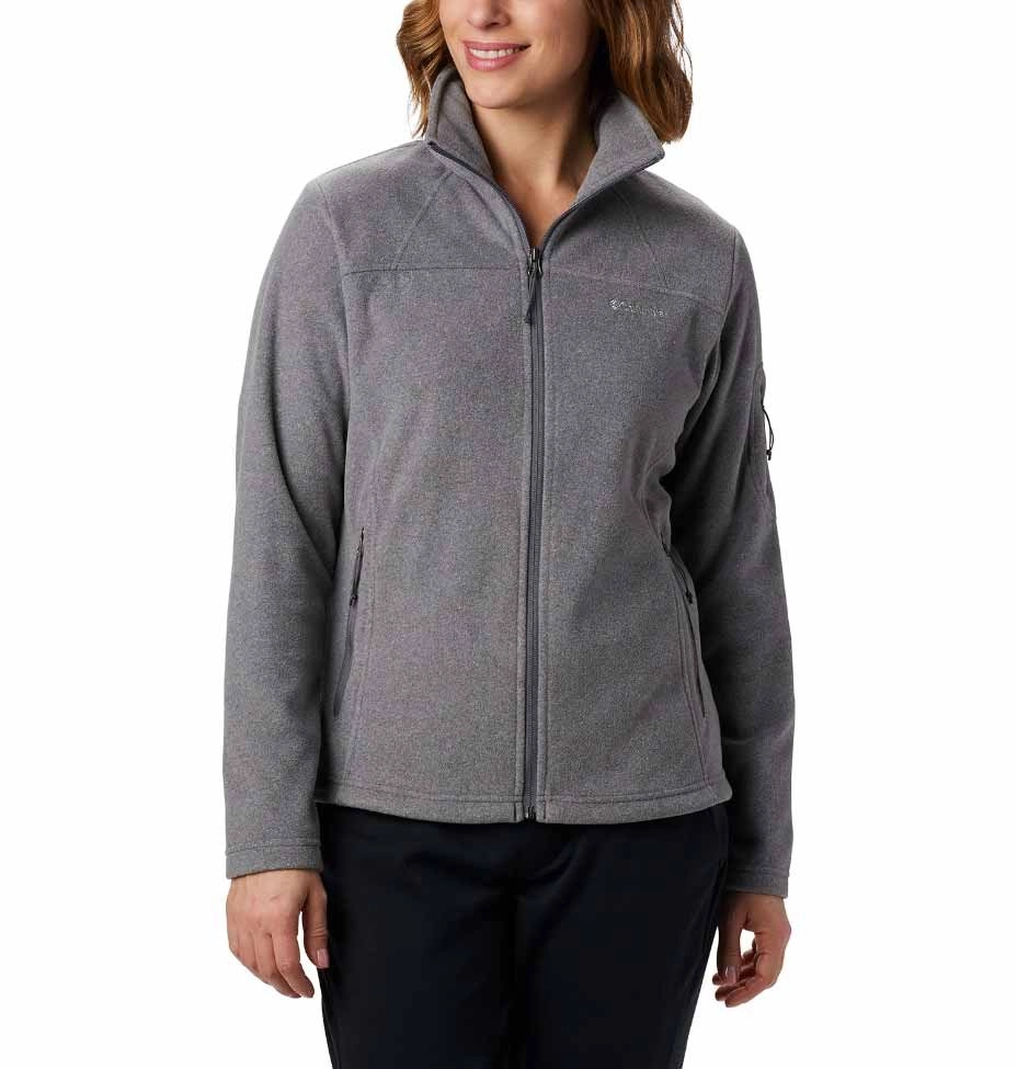 Jaqueta Columbia Fast Trek II - feminino - chumbo 
