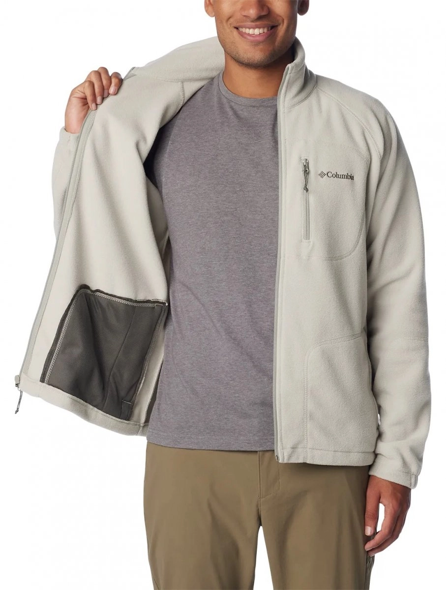 Jaqueta Columbia Fast Trek Ii Full Zip - masculino - bege