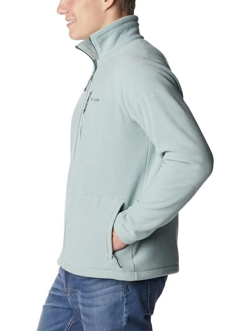 Jaqueta Columbia Fast Trek Ii Full Zip - masculino - verde cha